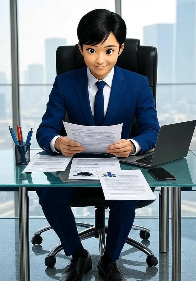 Divorce Attorney Meeting with Client